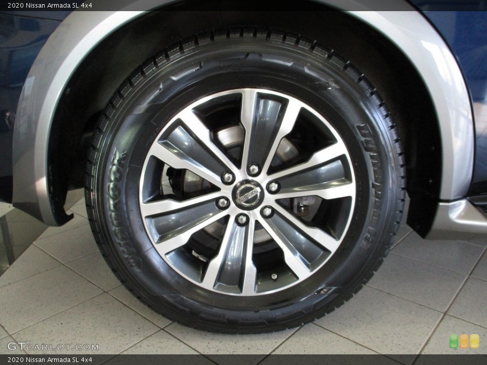 2020 Nissan Armada SL 4x4 Wheel and Tire Photo #143447034