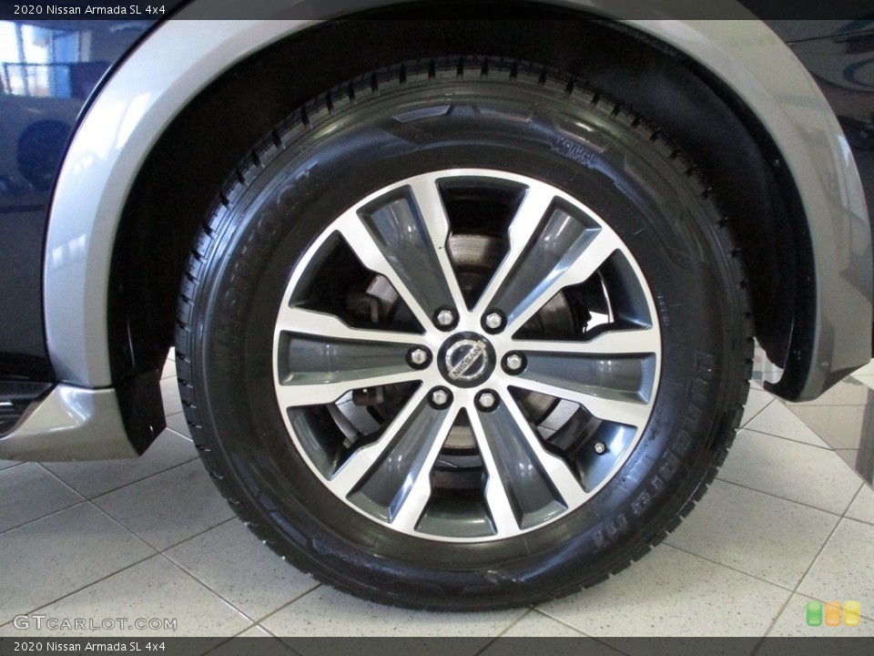 2020 Nissan Armada SL 4x4 Wheel and Tire Photo #143447163