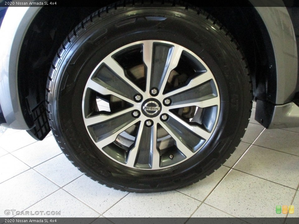 2020 Nissan Armada SL 4x4 Wheel and Tire Photo #143447187