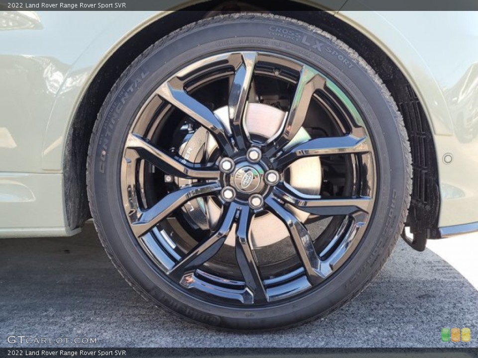 2022 Land Rover Range Rover Sport SVR Wheel and Tire Photo #143455035