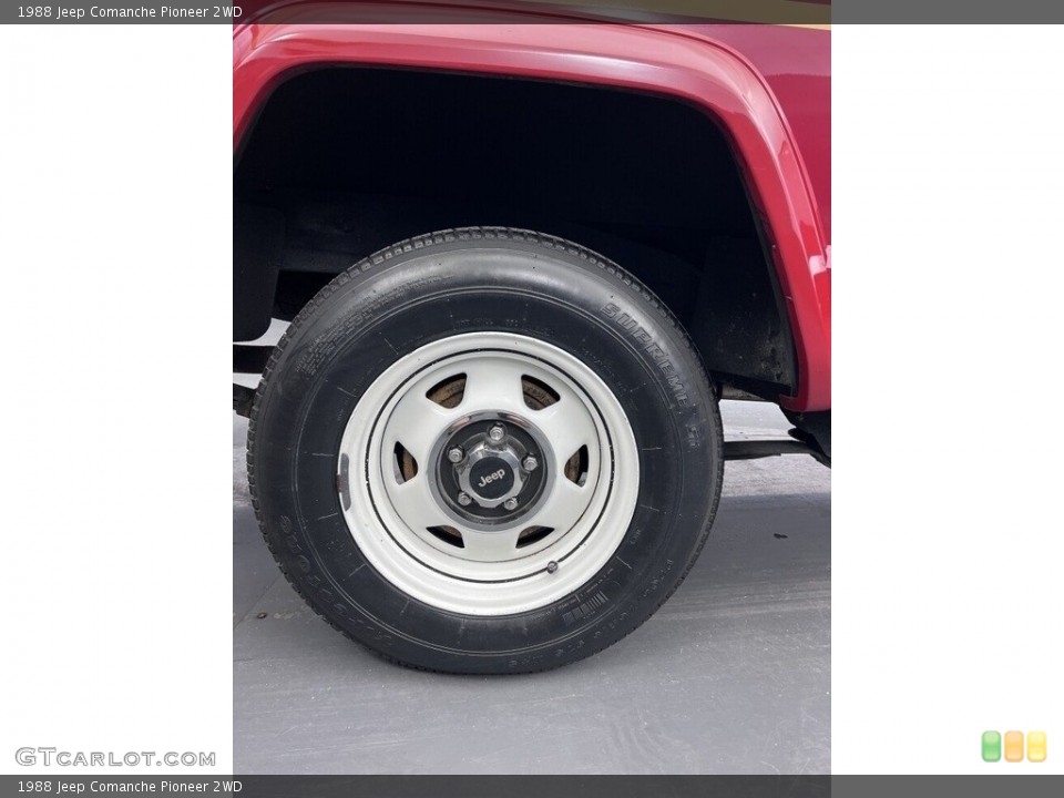 1988 Jeep Comanche Pioneer 2WD Wheel and Tire Photo #143459457