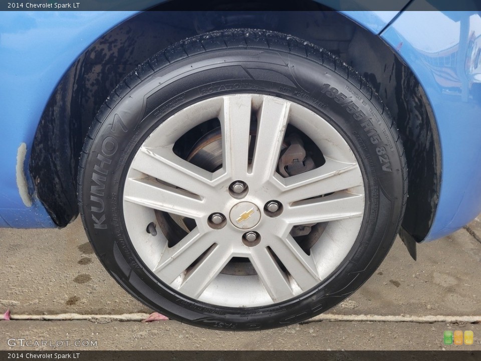 2014 Chevrolet Spark LT Wheel and Tire Photo #143472650