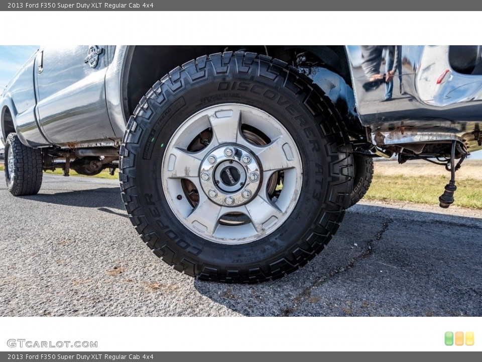 2013 Ford F350 Super Duty XLT Regular Cab 4x4 Wheel and Tire Photo #143476133