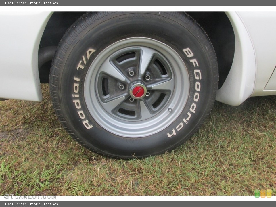 1971 Pontiac Firebird Wheels and Tires