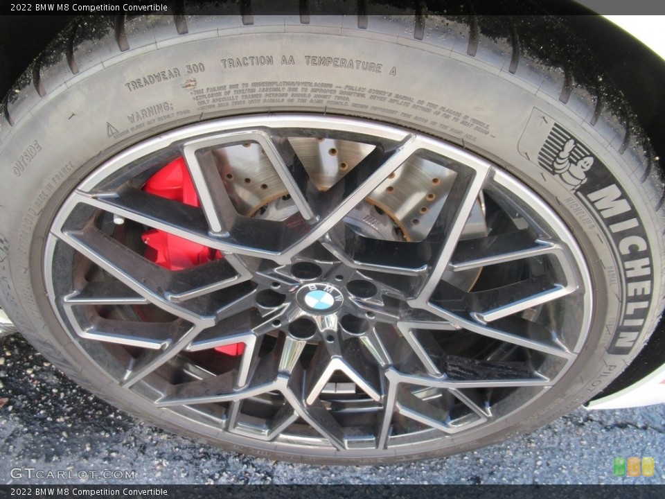 2022 BMW M8 Competition Convertible Wheel and Tire Photo #143487806