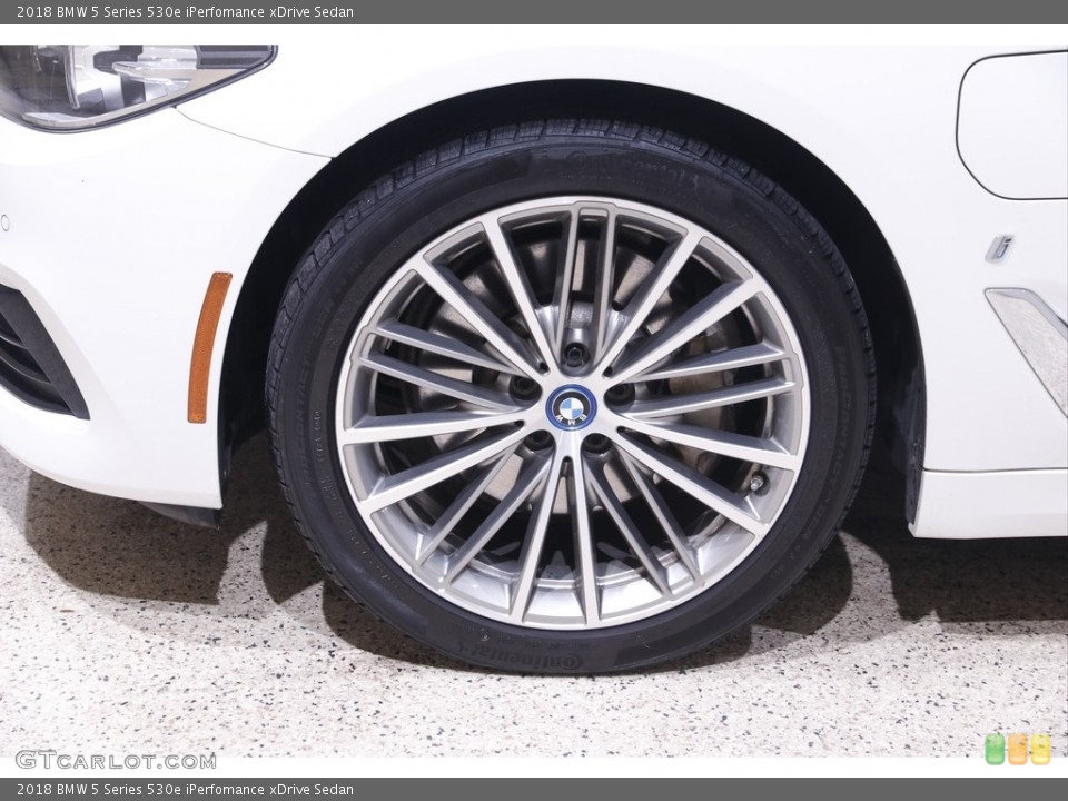 2018 BMW 5 Series 530e iPerfomance xDrive Sedan Wheel and Tire Photo #143491823