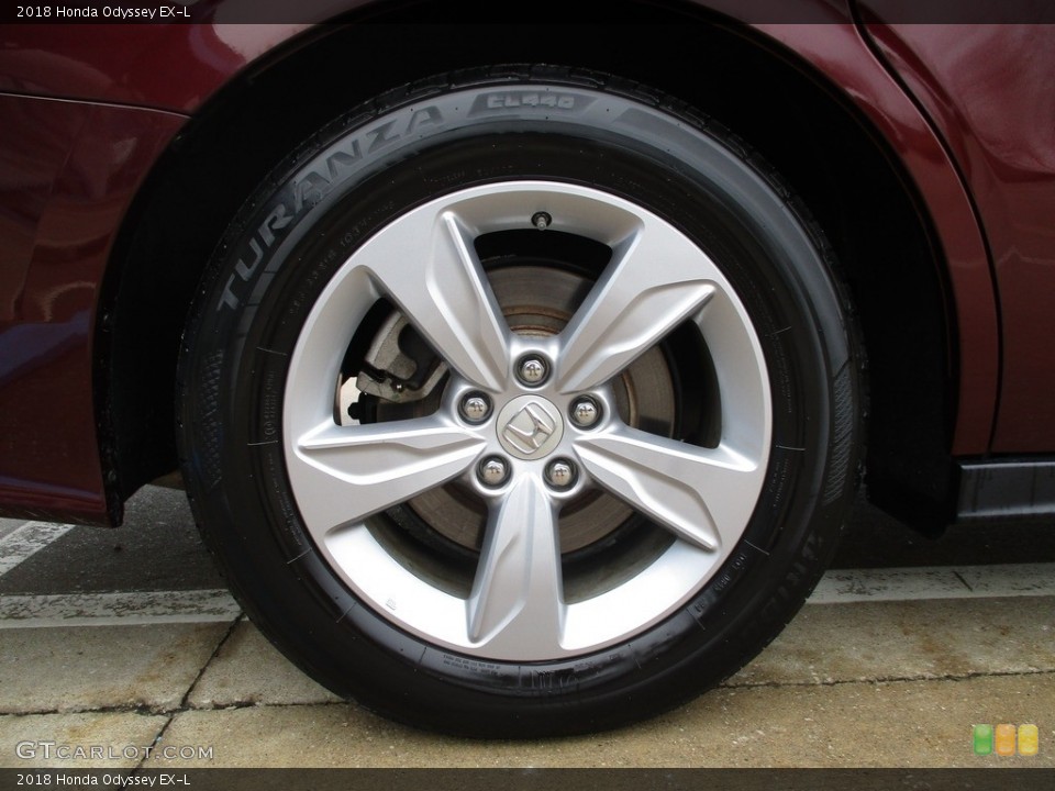 2018 Honda Odyssey EX-L Wheel and Tire Photo #143494764