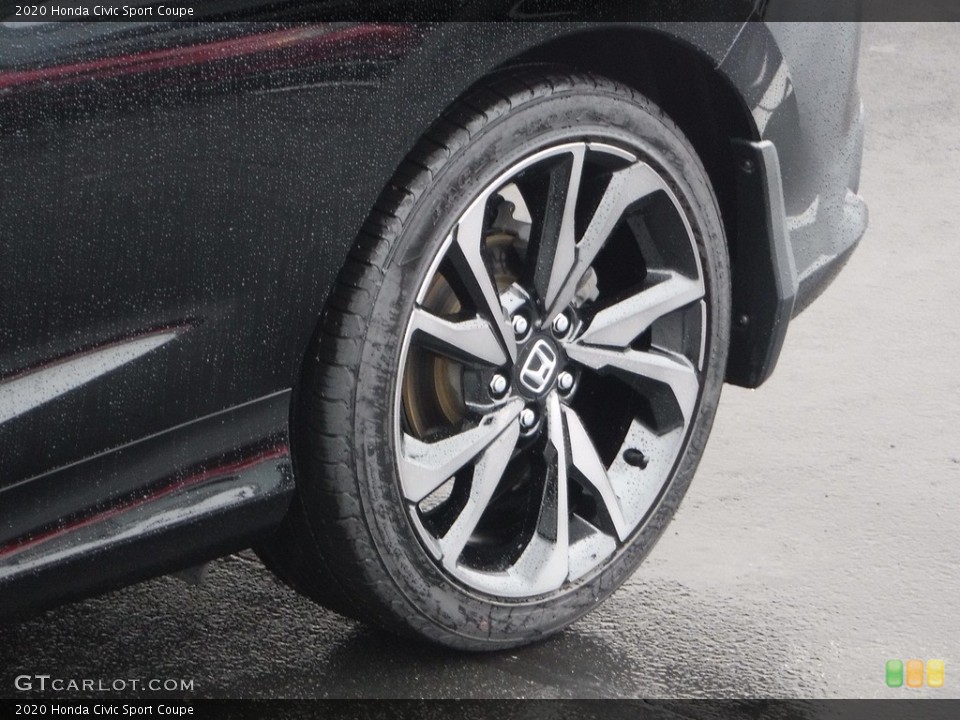 2020 Honda Civic Sport Coupe Wheel and Tire Photo #143496918