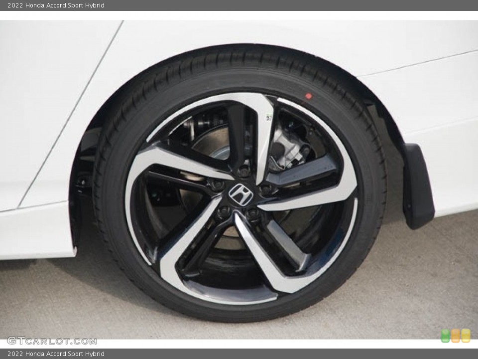 2022 Honda Accord Sport Hybrid Wheel and Tire Photo #143498196