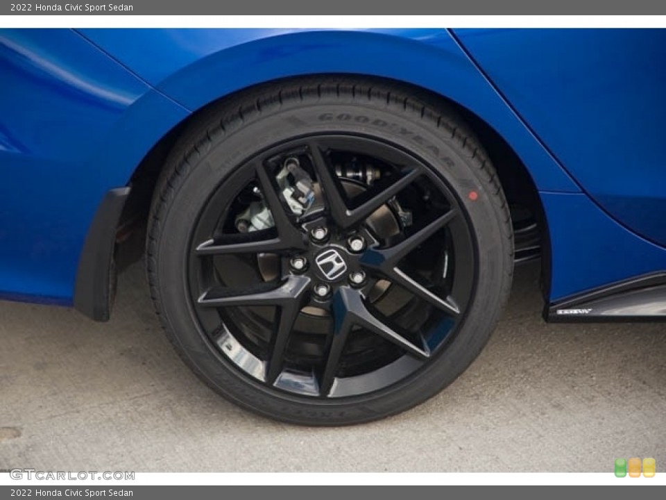 2022 Honda Civic Sport Sedan Wheel and Tire Photo #143498942