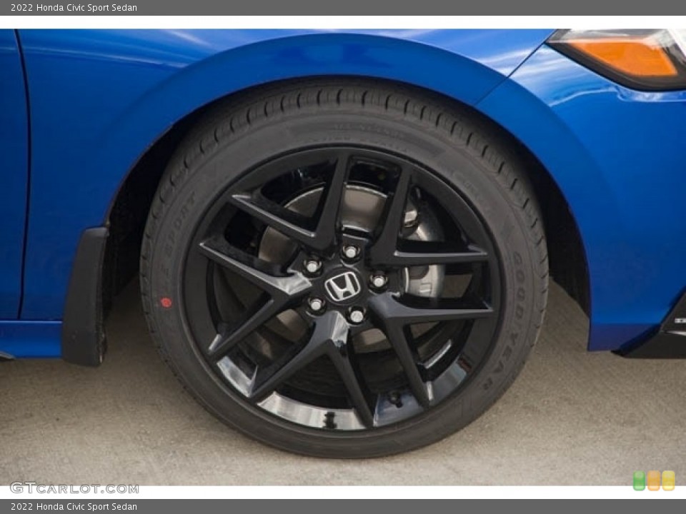 2022 Honda Civic Sport Sedan Wheel and Tire Photo #143498966