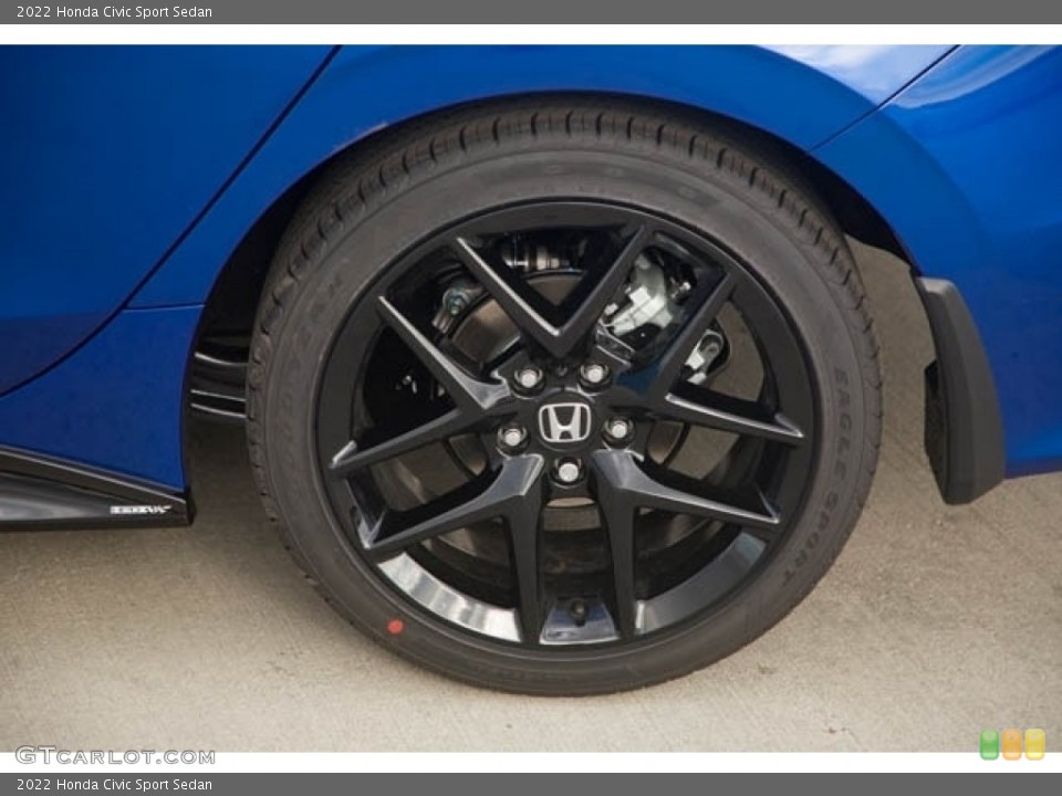 2022 Honda Civic Sport Sedan Wheel and Tire Photo #143498987