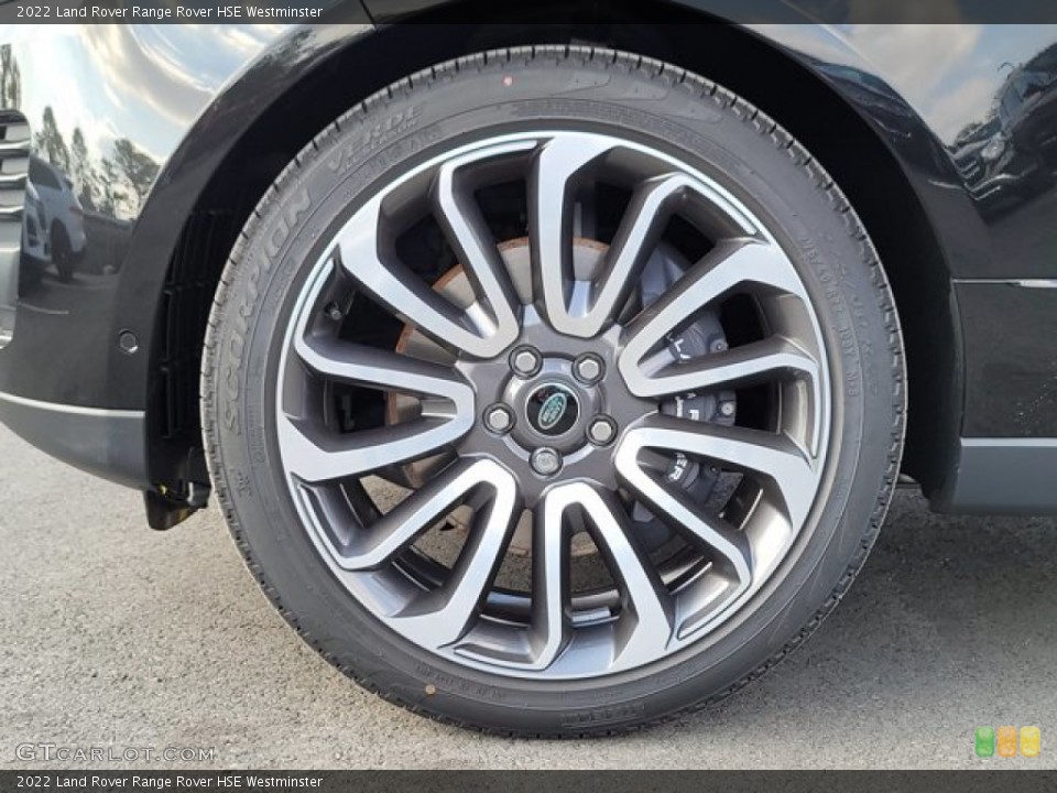 2022 Land Rover Range Rover HSE Westminster Wheel and Tire Photo #143499791