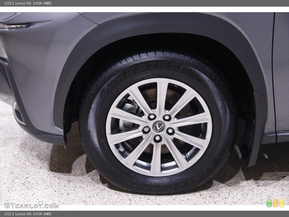 2021 Lexus NX 300h AWD Wheel and Tire Photo #143500454