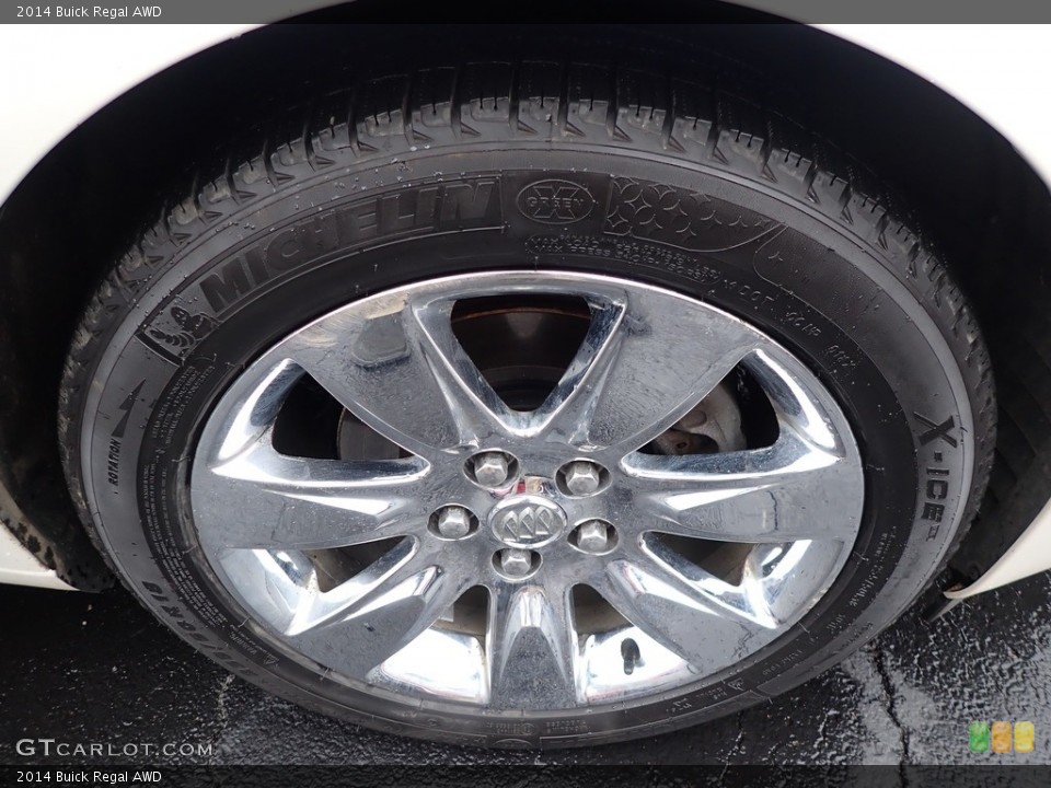 2014 Buick Regal AWD Wheel and Tire Photo #143514690