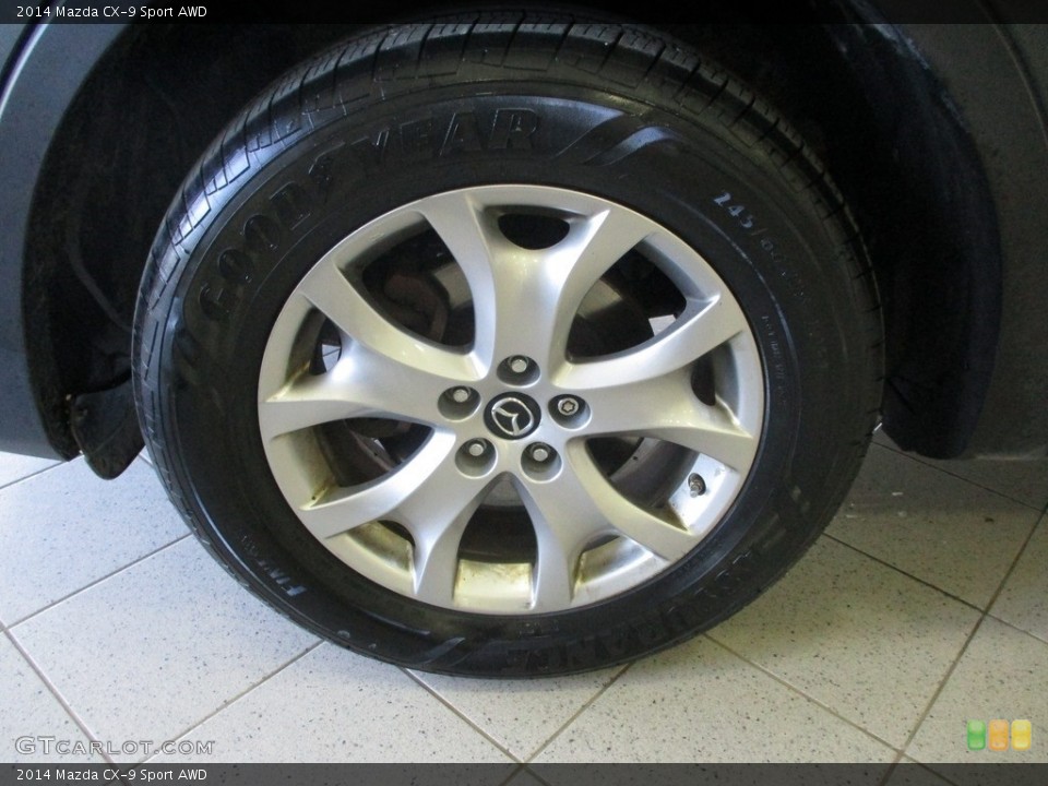 2014 Mazda CX-9 Sport AWD Wheel and Tire Photo #143514834