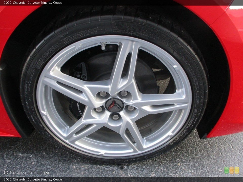 2022 Chevrolet Corvette Stingray Coupe Wheel and Tire Photo #143522789