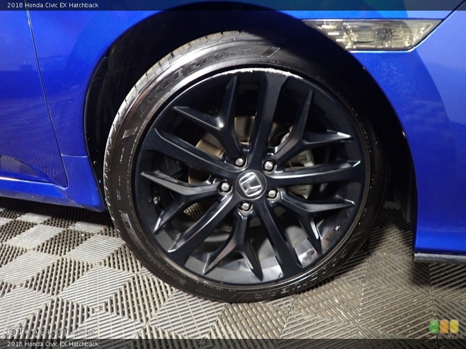 2018 Honda Civic EX Hatchback Wheel and Tire Photo #143524418