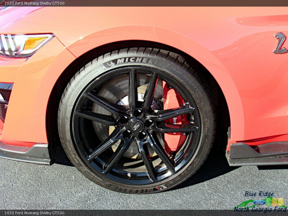 2020 Ford Mustang Shelby GT500 Wheel and Tire Photo #143539411