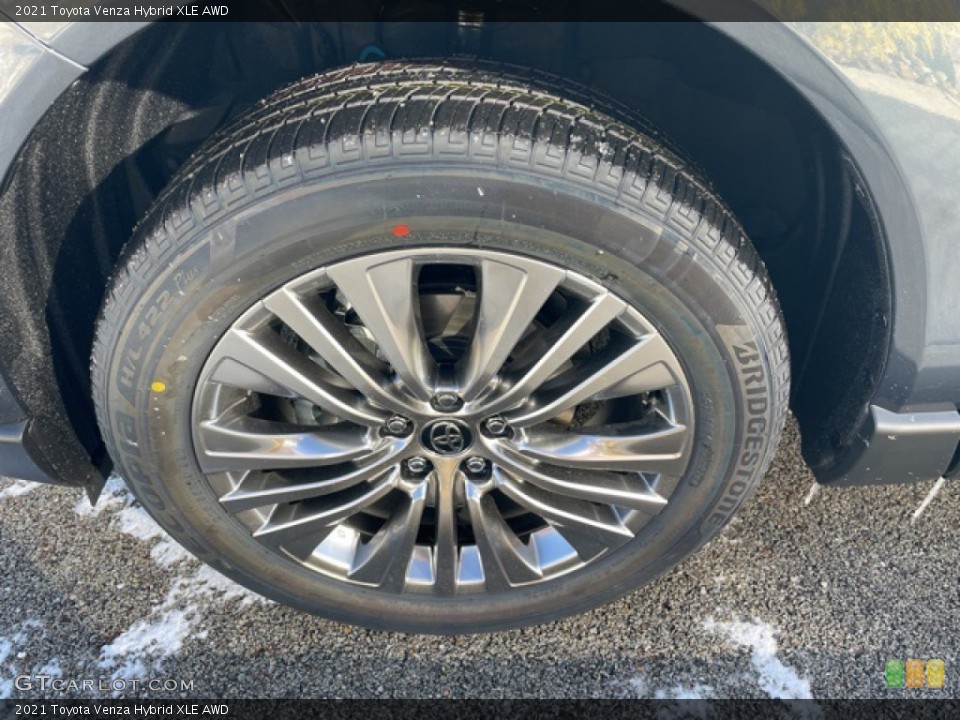 2021 Toyota Venza Hybrid XLE AWD Wheel and Tire Photo #143552082