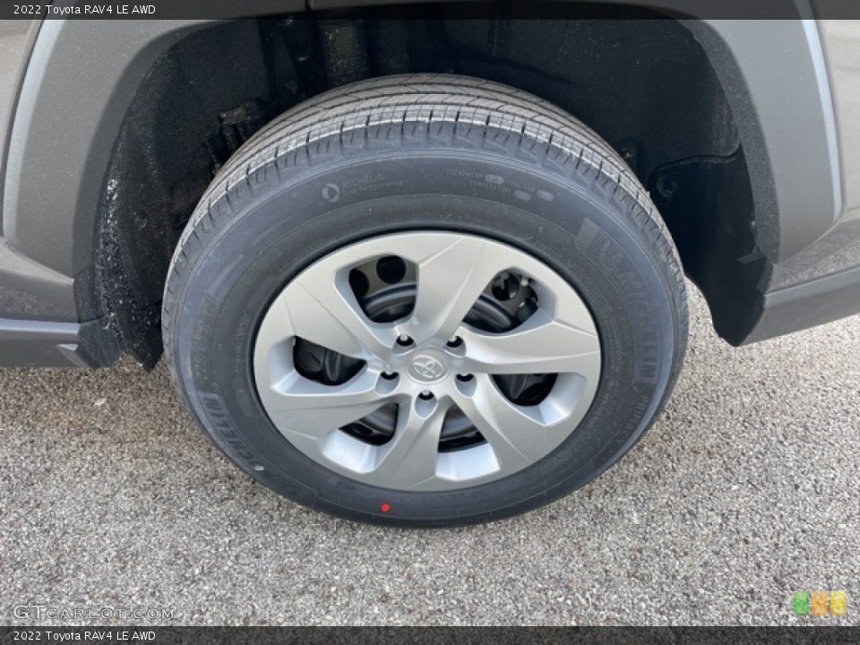 2022 Toyota RAV4 LE AWD Wheel and Tire Photo #143556469