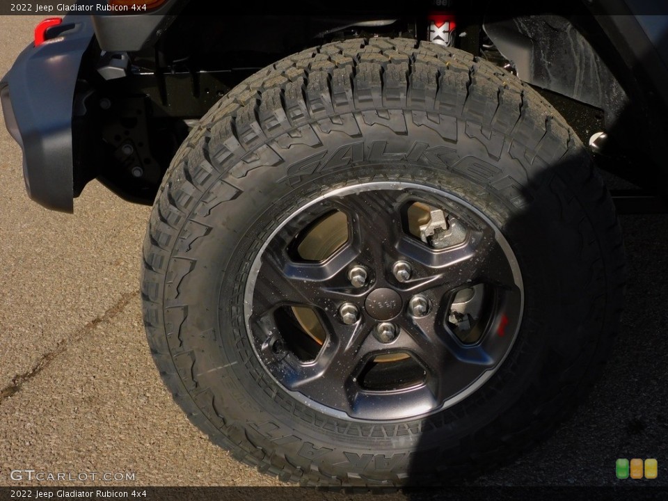 2022 Jeep Gladiator Rubicon 4x4 Wheel and Tire Photo #143558269