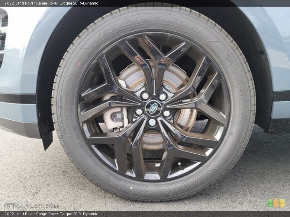 2022 Land Rover Range Rover Evoque SE R-Dynamic Wheel and Tire Photo #143562463