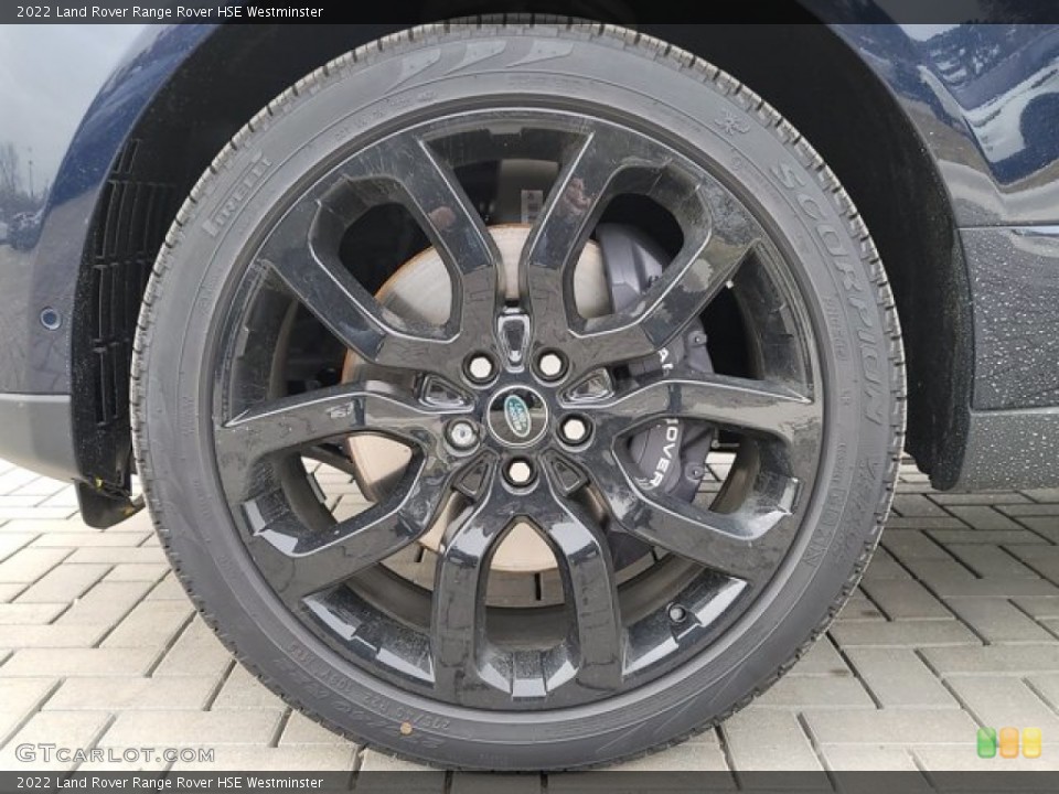 2022 Land Rover Range Rover HSE Westminster Wheel and Tire Photo #143564197