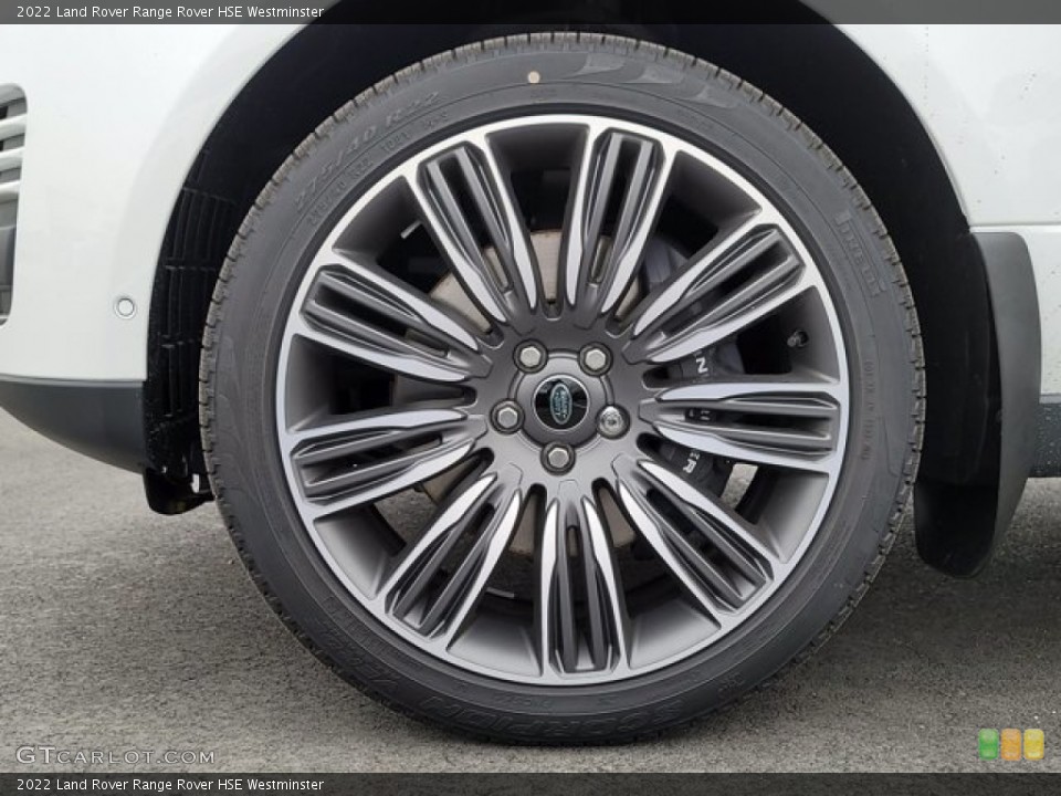 2022 Land Rover Range Rover HSE Westminster Wheel and Tire Photo #143564881