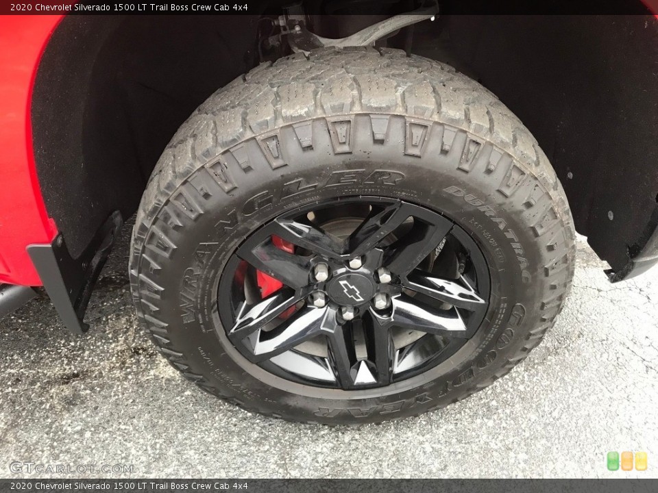 2020 Chevrolet Silverado 1500 LT Trail Boss Crew Cab 4x4 Wheel and Tire Photo #143574017