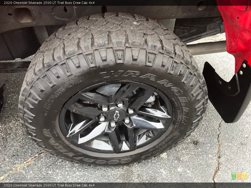 2020 Chevrolet Silverado 1500 LT Trail Boss Crew Cab 4x4 Wheel and Tire Photo #143574079