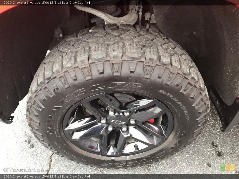2020 Chevrolet Silverado 1500 LT Trail Boss Crew Cab 4x4 Wheel and Tire Photo #143574106