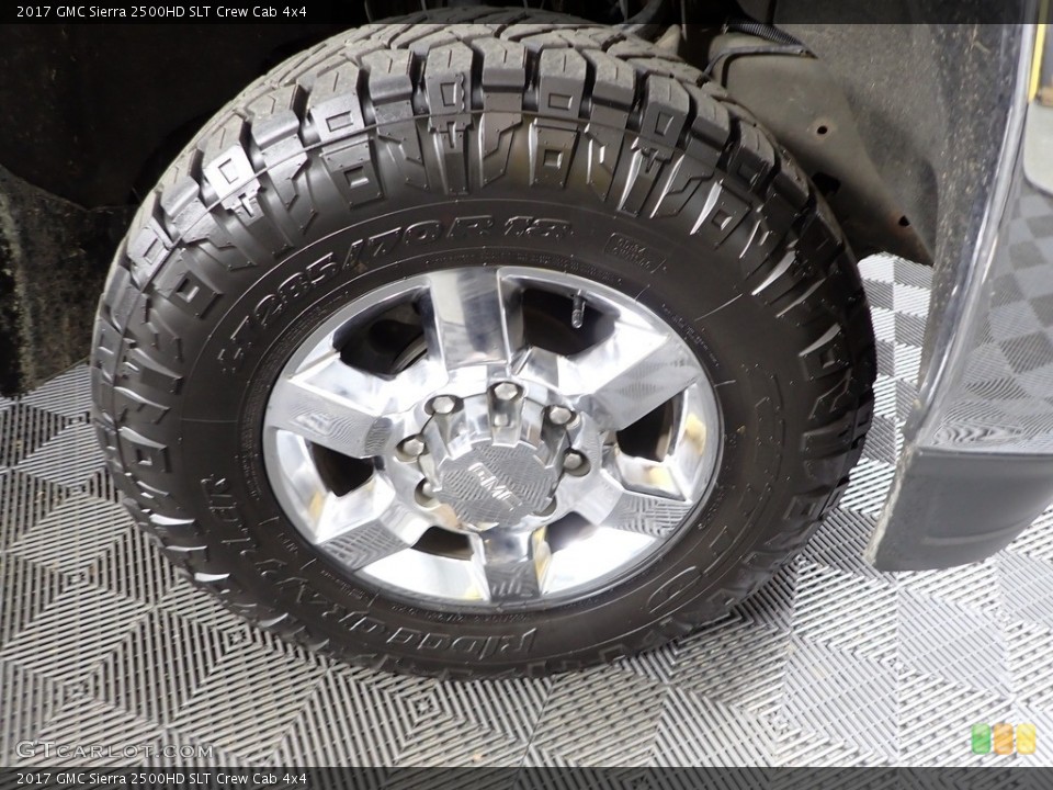 2017 GMC Sierra 2500HD SLT Crew Cab 4x4 Wheel and Tire Photo #143578318