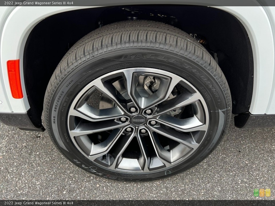 2022 Jeep Grand Wagoneer Series III 4x4 Wheel and Tire Photo #143580108