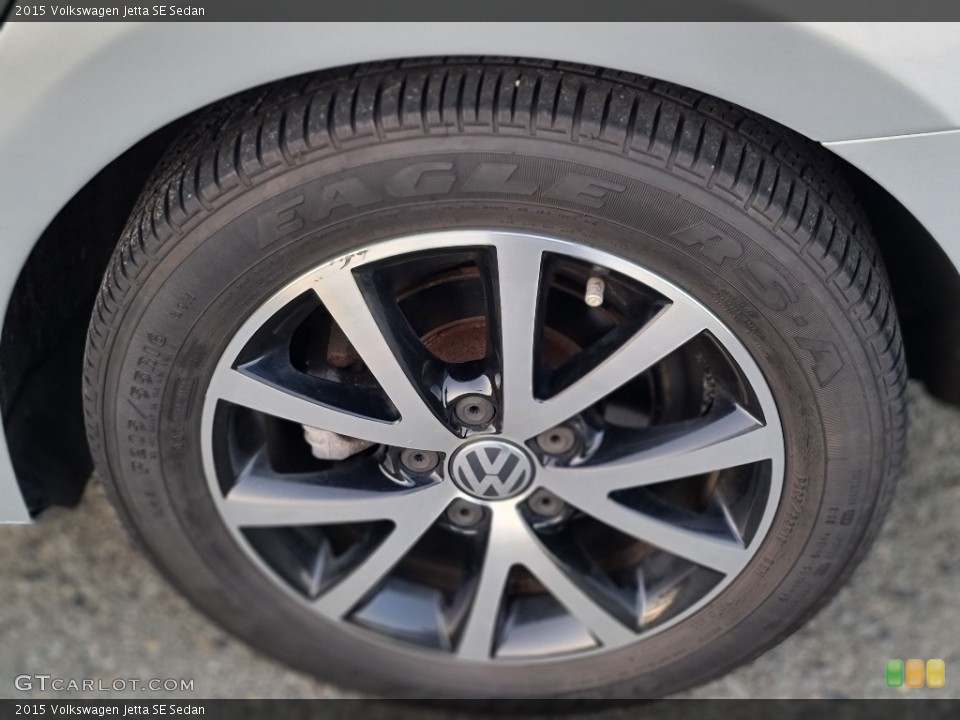 2015 Volkswagen Jetta SE Sedan Wheel and Tire Photo #143592661