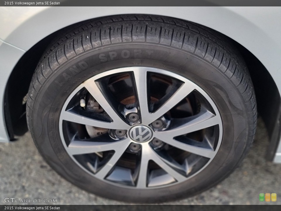 2015 Volkswagen Jetta SE Sedan Wheel and Tire Photo #143592687
