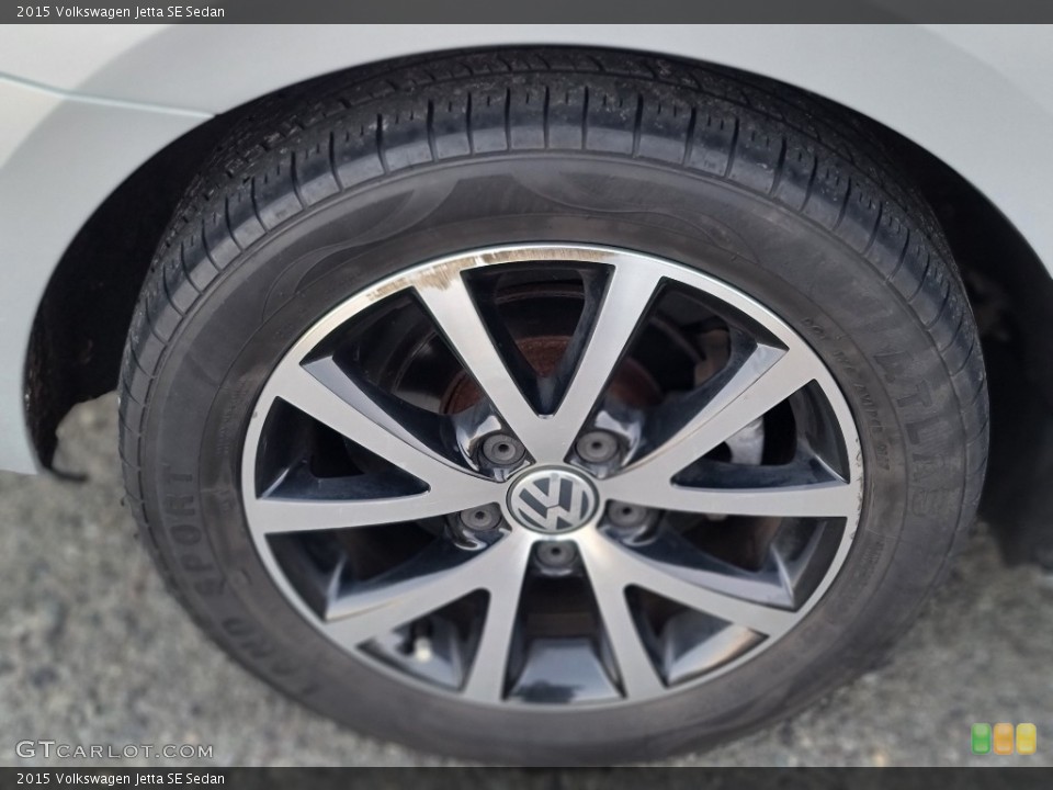 2015 Volkswagen Jetta SE Sedan Wheel and Tire Photo #143592718