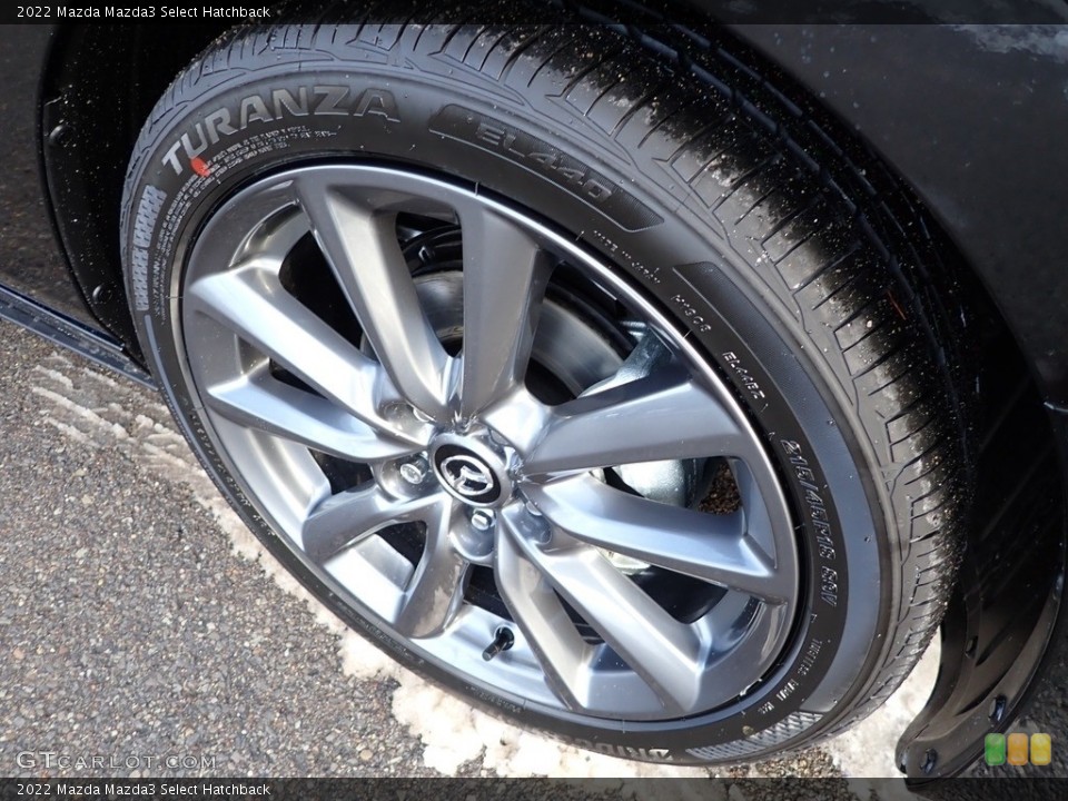 2022 Mazda Mazda3 Select Hatchback Wheel and Tire Photo #143593192