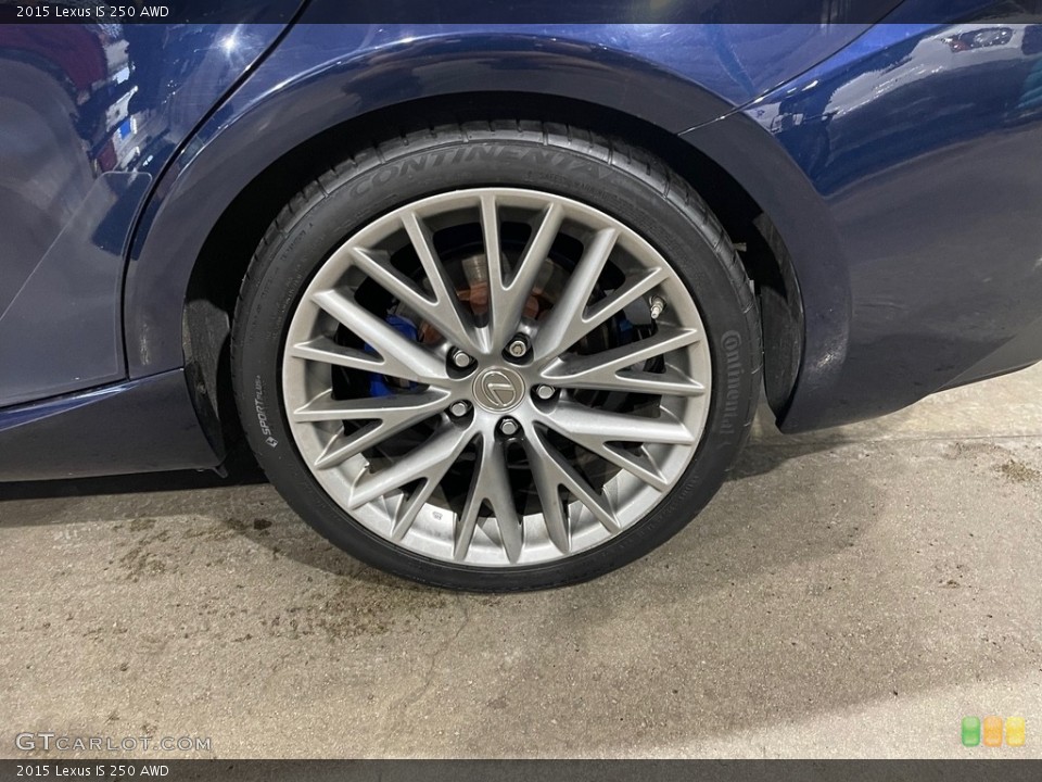 2015 Lexus IS 250 AWD Wheel and Tire Photo #143607179