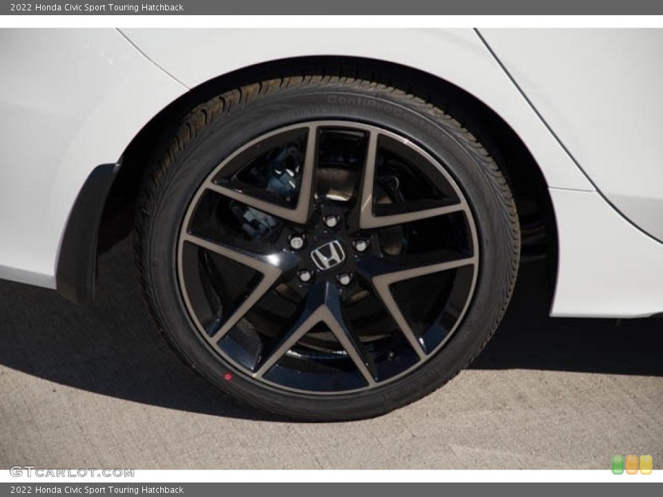 2022 Honda Civic Sport Touring Hatchback Wheel and Tire Photo #143609902