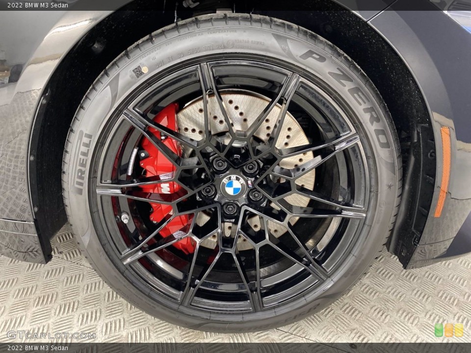 2022 BMW M3 Sedan Wheel and Tire Photo #143618546