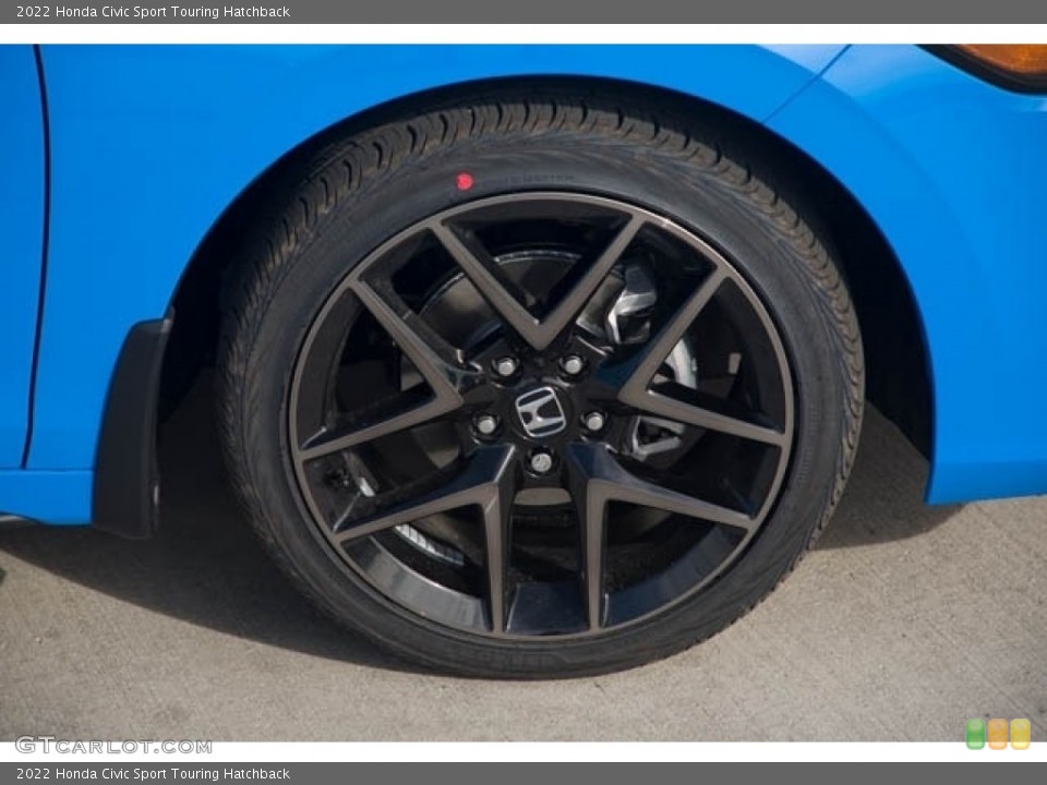 2022 Honda Civic Sport Touring Hatchback Wheel and Tire Photo #143619468