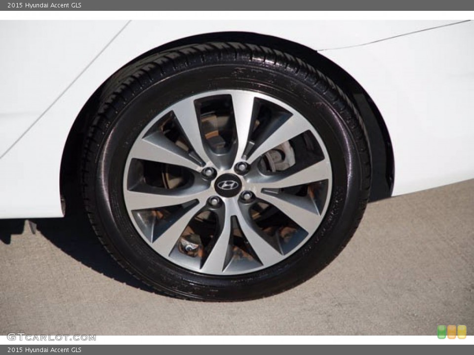 2015 Hyundai Accent GLS Wheel and Tire Photo #143620054