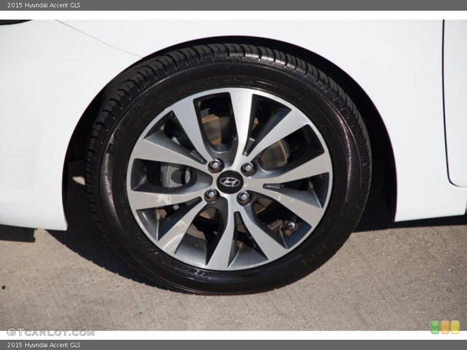 2015 Hyundai Accent GLS Wheel and Tire Photo #143620078