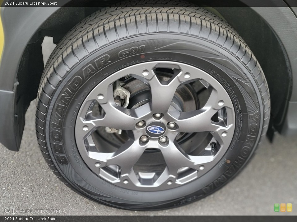 2021 Subaru Crosstrek Sport Wheel and Tire Photo #143623927