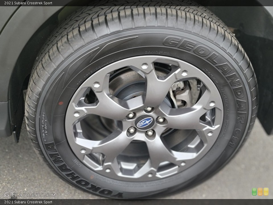 2021 Subaru Crosstrek Sport Wheel and Tire Photo #143623969
