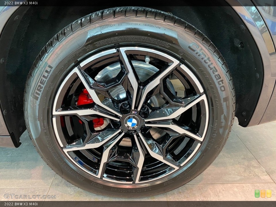 2022 BMW X3 M40i Wheel and Tire Photo #143634518