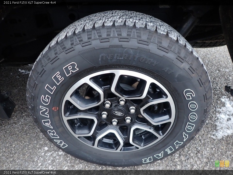 2021 Ford F150 XLT SuperCrew 4x4 Wheel and Tire Photo #143638484