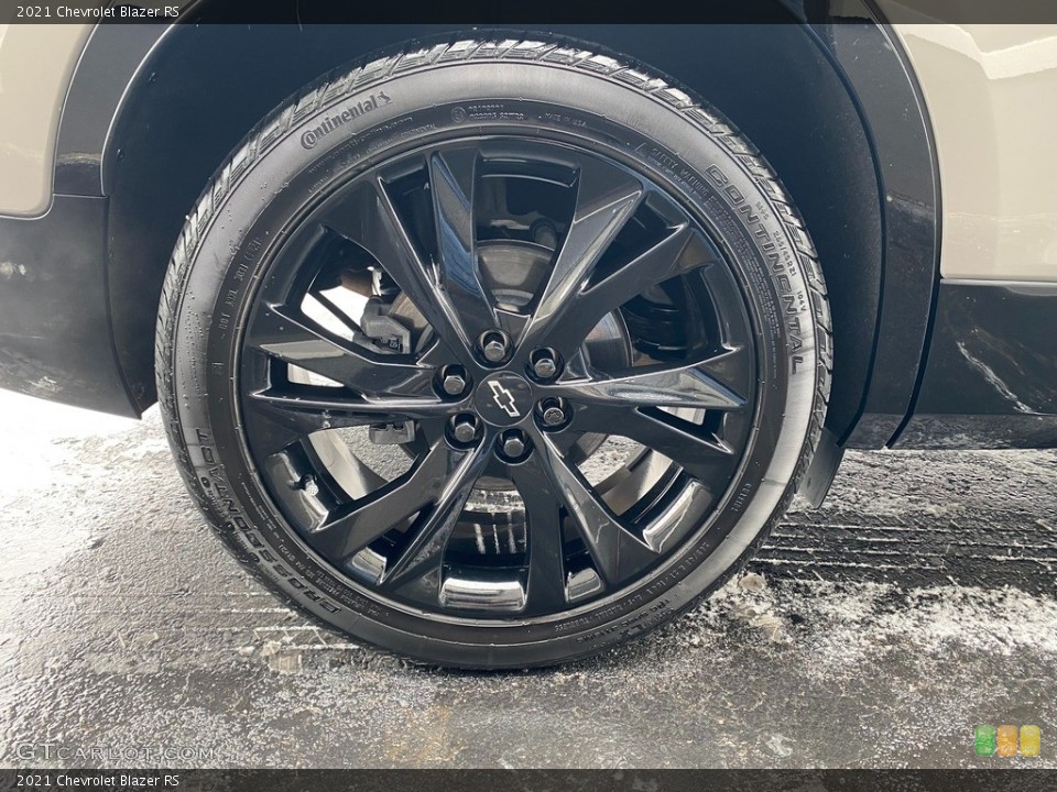2021 Chevrolet Blazer RS Wheel and Tire Photo #143638854