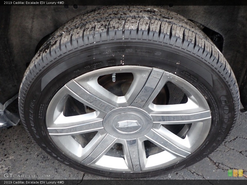 2019 Cadillac Escalade ESV Luxury 4WD Wheel and Tire Photo #143639066
